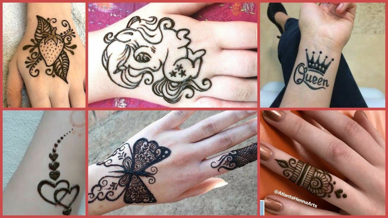 Henna Tattoo Designs /Mehndi Tattoo Designs for Girls - YouTube