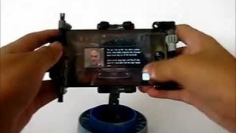 Rotating LEGO iPhone/iPod Touch Dock