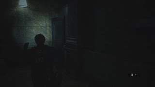 RESIDENT EVIL 2 Mr X peekaboo