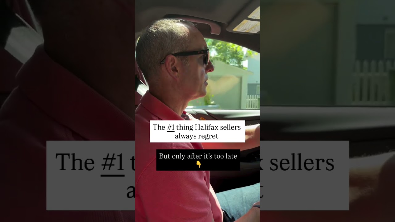 The number 1 thing Halifax home sellers ALWAYS regret