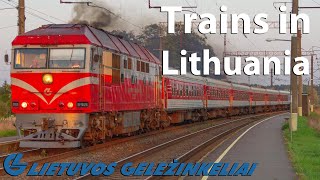 Trains in Lithuania | Vokės geležinkelio stotis | Lietuvos geležinkeliai | 25-09-2020