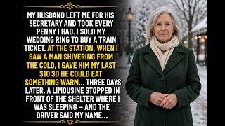 In a Snowstorm, She Lent Her Last $10 to a Stranger — Not Knowing He Was a Millionaire.