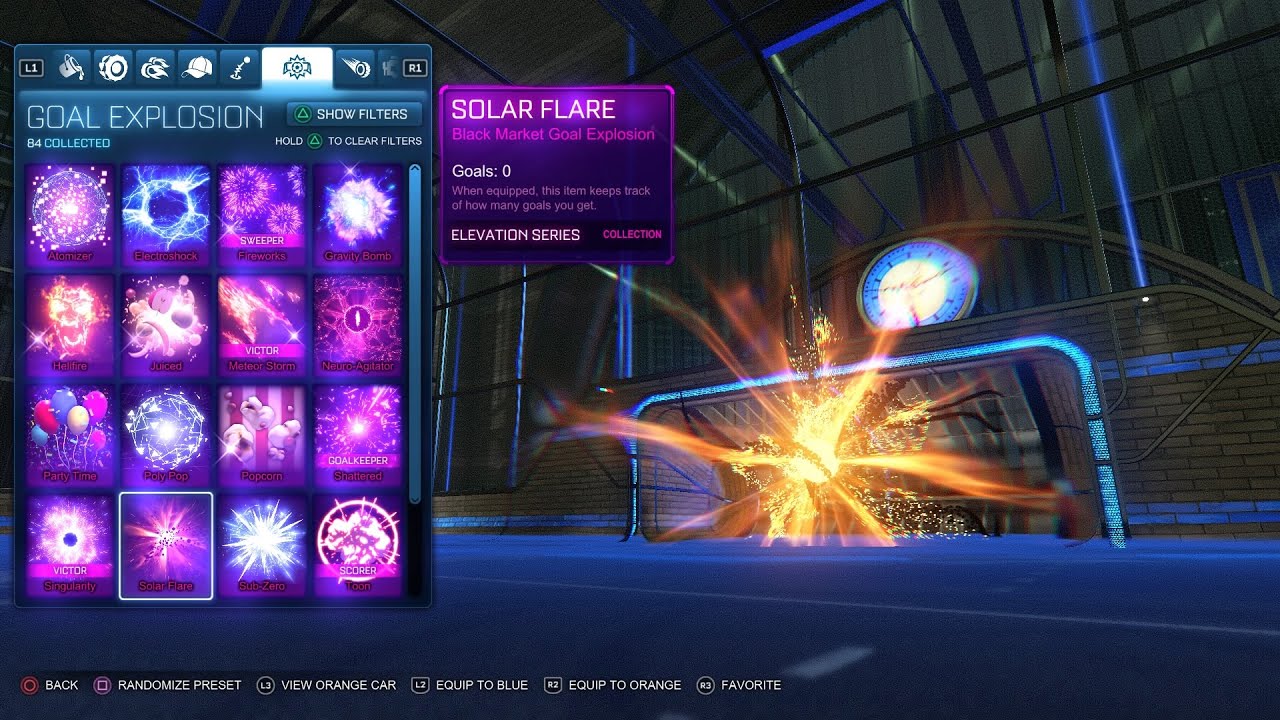 Solar Flare l Rocket League Goal Explosion [2021 SHOWCASE]