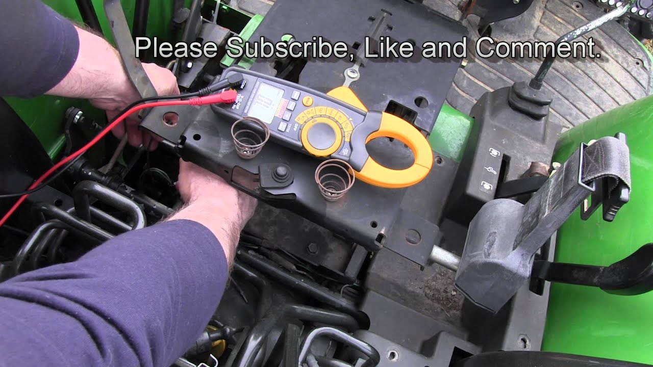 Turn Signal and Flasher Repair JD4300 Recovered Part 7 ... john deere z225 wiring diagram 