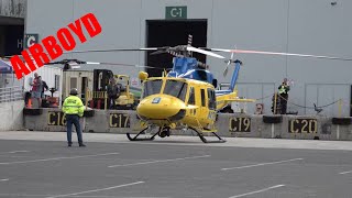 Ventura County Sheriff Bell 412 N412VC Full Startup • HAI Heli-Expo 2024