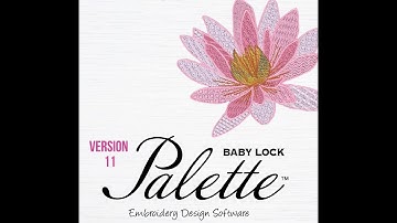 Baby Lock Palette 11 Tutorial 7 creating Decorative Fill Patterns with the Stitch Creator Module