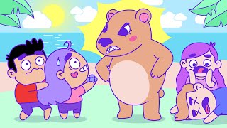 We Found The Angriest Bear in Balboa Island! Ft. LaurenZside, Bobby, and Red - Raft#16