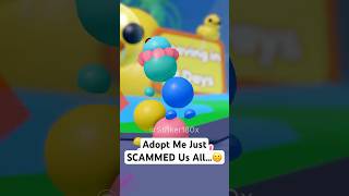 We ALL Just GOT SCAMMED in Adopt Me...☹️#roblox #adoptme