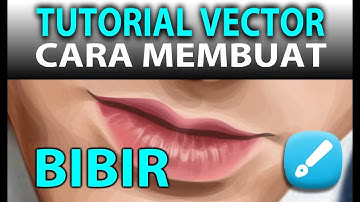 Tutorial Vector Cara Membuat Bibir Di Infinite Design