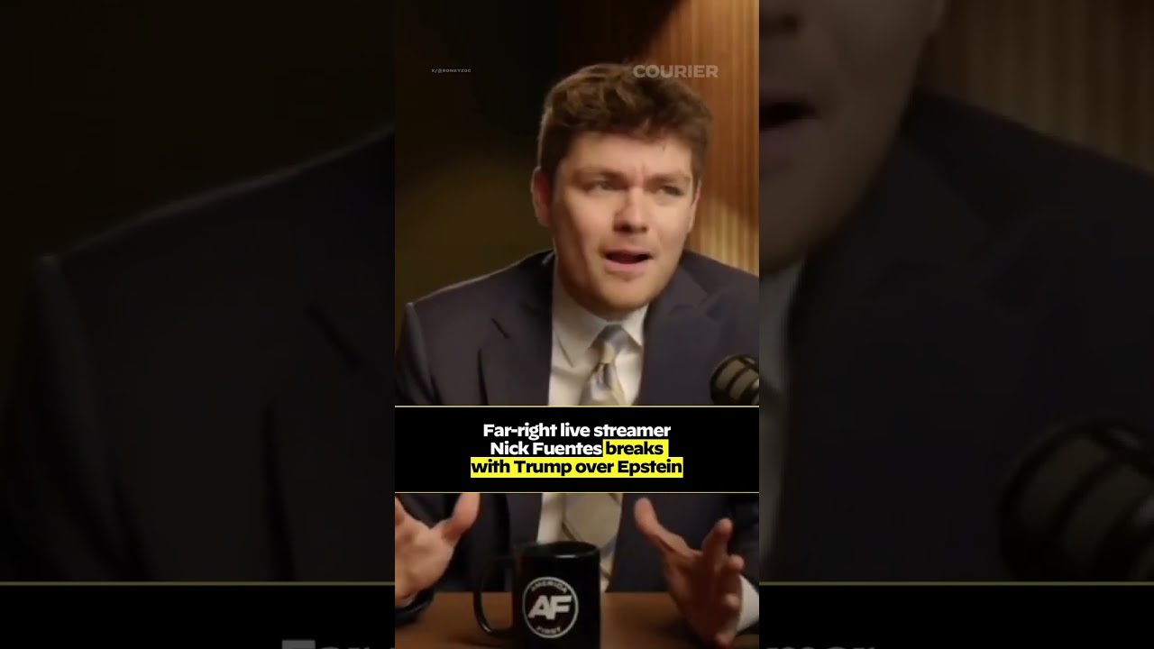 MAGA S Nick Fuentes Turns On Trump 