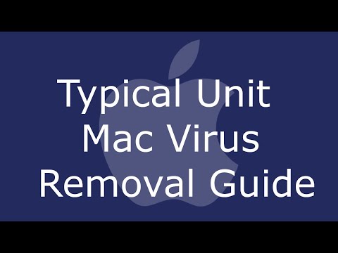 Typical Unit Mac Virus Removal