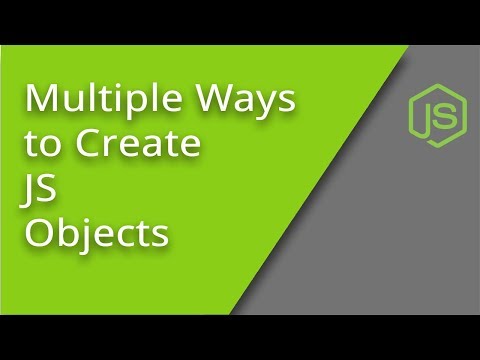 Different Ways of Creating Objects in JavaScript