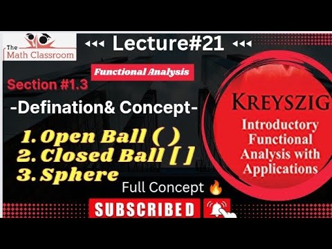 Functional analysis by