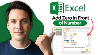 How to Add a Zero in Front of a Number in Excel | Formula to Keep Leading Zeros to a Certain