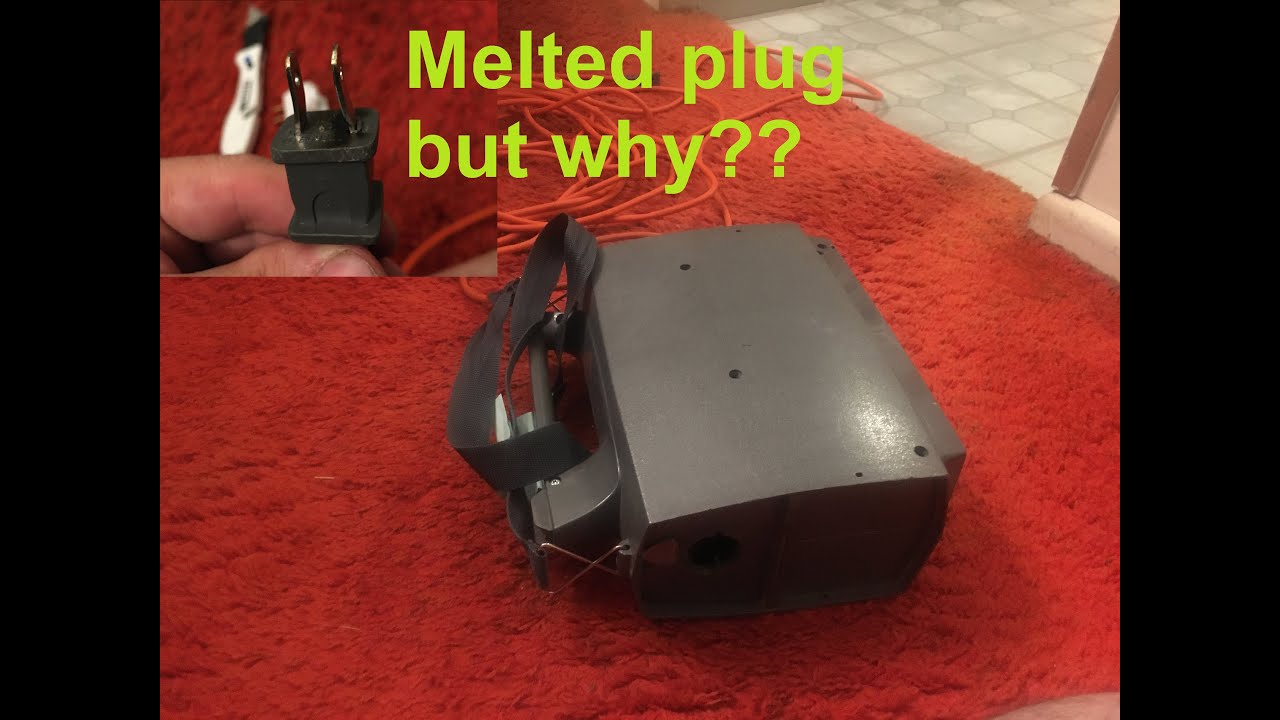 Let's fix Portapower Hoover Vacuum cleaner ch30000 not turning on melted plug repair power cord