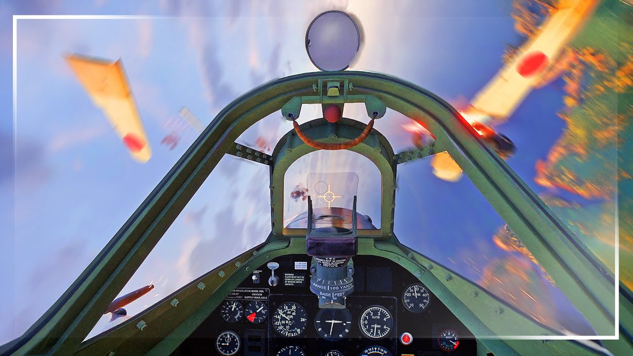 Spitfire VS Zero over Pacific (Legends fight it out)