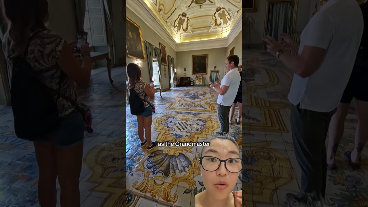 Visit a freemason's palace in 