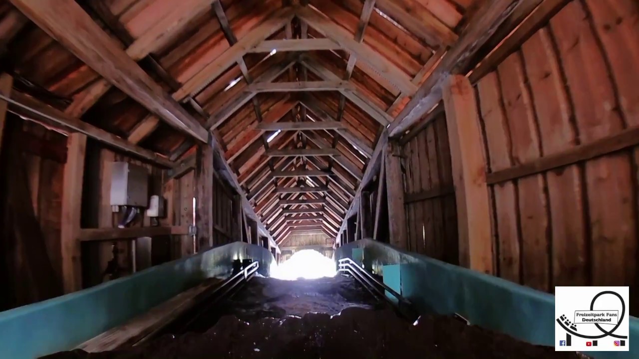 Wildwasserbahn-Der Wasserwolf Hansa Park POV Onride