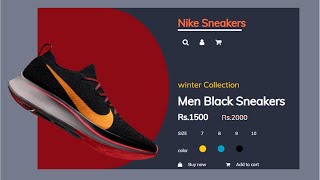 HTML/CSS Speed Coding (product page Ui) Guide