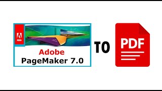 How to convert PageMaker file to PDF screenshot 1
