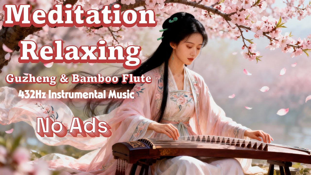 432Hz Relaxing Music 🎋 Guzheng & Bamboo Flute - Meditation & Calm | Gu ...
