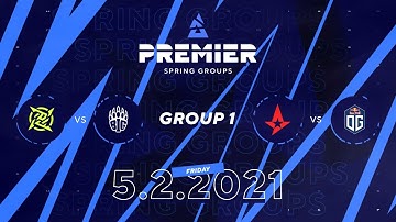 NIP vs BIG, Astralis vs OG | BLAST Premier Spring Group 1 Day 2