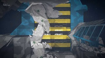 SpaceEngineers Mech Walking Sequence ... 100t+ bipedalmech