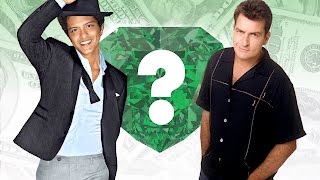 WHO’S RICHER? - Bruno Mars or Charlie Sheen? - Net Worth Revealed!