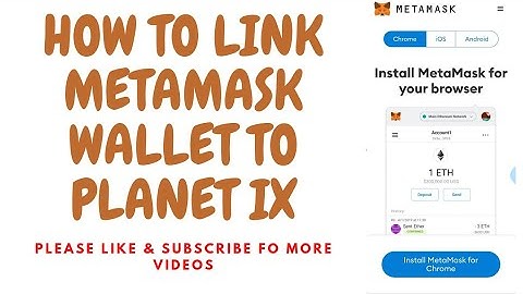 HOW TO LINK PLANET IX TO META MASK WALLET(TAGALOG PRESENTATION)