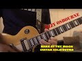 Bark at the moon  guitar solo  ozzy osbourne