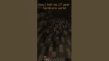How I lost my 5 year hardcore world.....