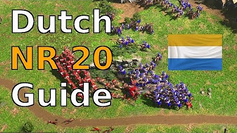 NR20 Dutch Build Order And Guide (AOE 3: DE)