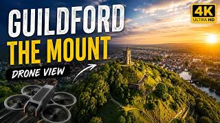The Mount Guildford from Above | 4K Drone Footage Surrey