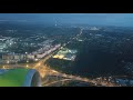 Вылет из Пулково с борта самолета