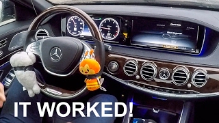 Awesome Car Life Hack -  Now My Mercedes Can Drive Itself Forever!