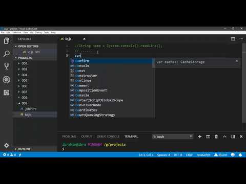 009 Node Js ES6 JavaScript nonblocking io (input/ output)