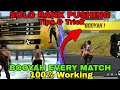 Solo Rank Pushing Tips & Trick 100% BOOYAH Every Match || freefire