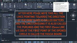How To Create Gable Roof Plan Using Autocad