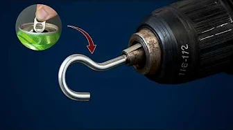 Put an eye bolt on the drill - the result will amaze you!