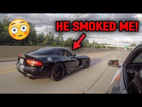 dodge-viper-destroys-cocky-mustang-owner!