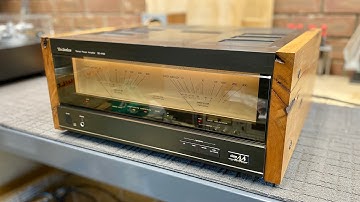 Incredible Technics SE-A100 Power Amplifier Repair and Resurrection!