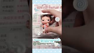 Try your best to do everything well.盡全力做好每一件事。 #POPMART #泡泡瑪特 #Kubo #LIST#toys #研小希 #每日一挖 #學英文 #新系列