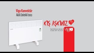 İvigo/Vigo Konvektör Isıtıcı Ambalajında Bulunan Standart Malzemeler