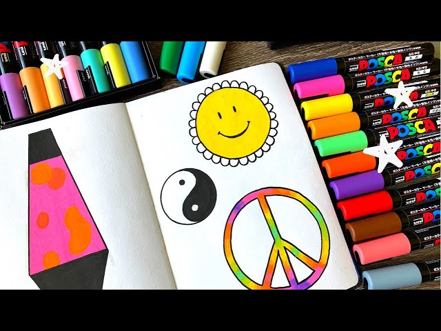 what to draw with pastel posca pen｜TikTok Search