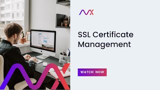 AppViewX SSL Certificate Management