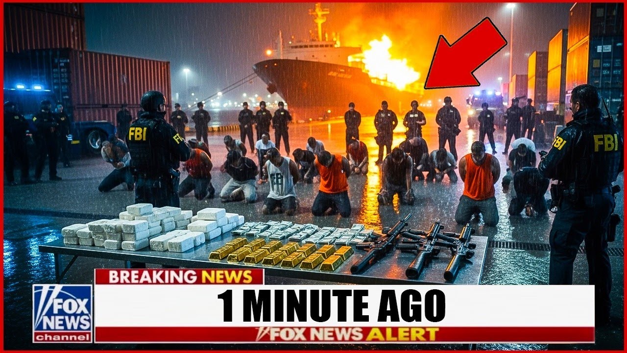 US Navy & FBI Strike Human Trafficking & Drug Car