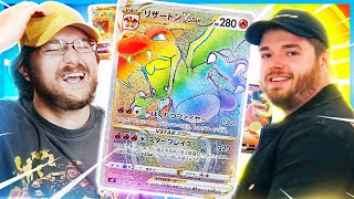 WILDCAT and Panda Pokémon pack battle for a rainbow charizard and $1000+ vintage pack…