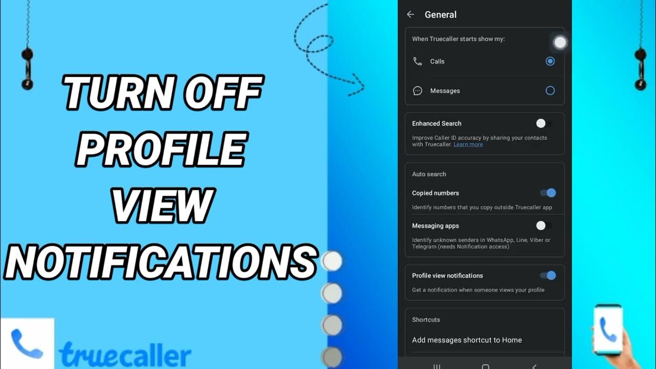 how-to-turn-off-profile-view-notifications-on-truecaller-app-youtube