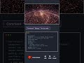 Galaxy Animation using HTML Css and Javascript.