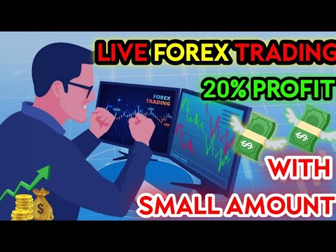 LIVE TRADE 20% PROFIT IN FOREX WITH SMALL CAPITAL | DAY TRADING STRATEGY | CRYPTO24